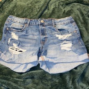 size 14 Aeropostale low rise jean shorts